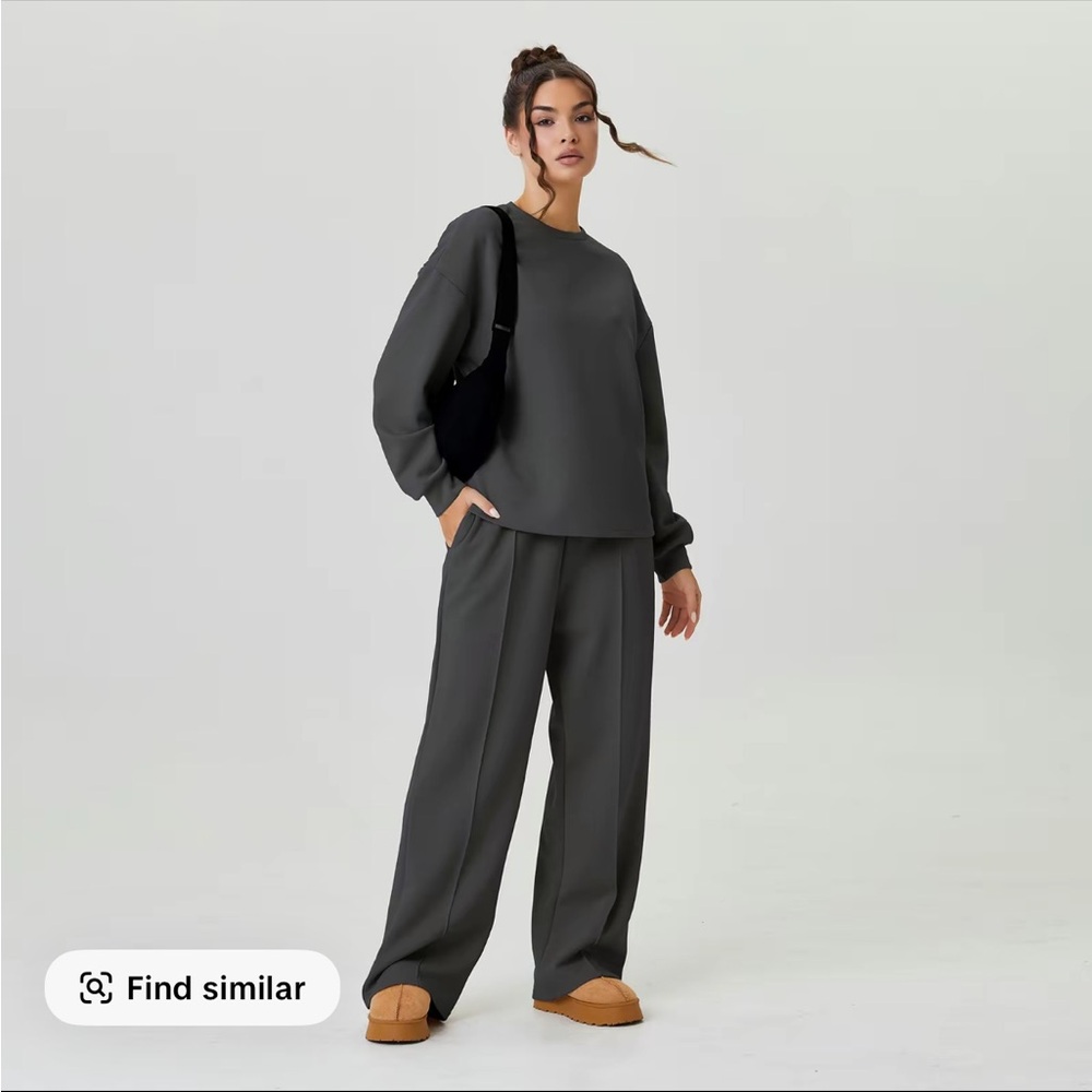 NWOT Katchme Tik Tok Viral Matching Set. Women’s Sz-M Gray | Comfortable